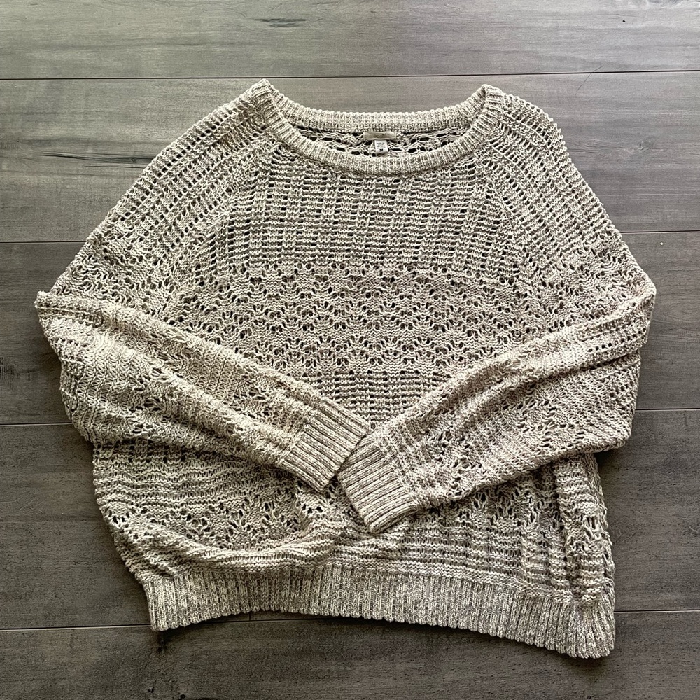 Gray Knit Sweater